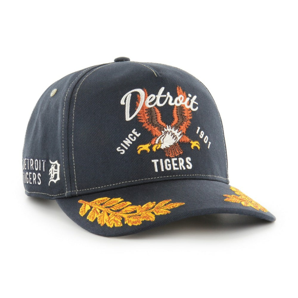 Detroit Tigers Keepsake Collection Adjustable Hitch Hat Navy