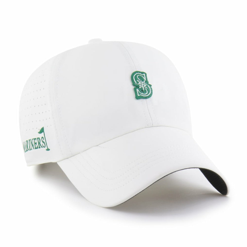 Seattle Mariners Elevated Greens Clean Up Adjustable Hat White