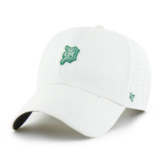 Detroit Tigers Elevated Greens Clean Up Adjustable Hat White