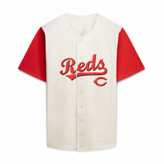 Cincinnati Reds Profile Big & Tall Two-Color Fashion Jersey Cream/Red