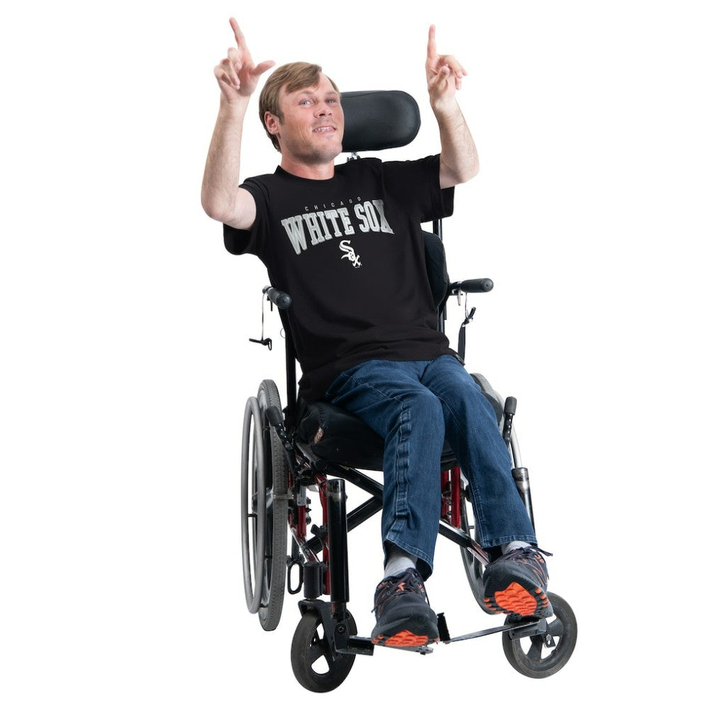 Chicago White Sox G-III Sports by Carl Banks Adaptive Classic Team Spirit T-Shirt Black
