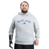 Toronto Blue Jays G-III Sports by Carl Banks Adaptive Lockup Fleece Hoodie Gray