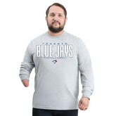 Toronto Blue Jays G-III Sports by Carl Banks Adaptive Long Sleeve T-Shirt Gray