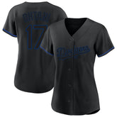 Shohei Ohtani Los Angeles Dodgers Profile Women's Plus Size Player Name & Number Fashion Jersey Black