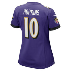DeAndre Hopkins Baltimore Ravens Women's Team Game Jersey - Purple sale