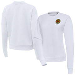 Club America Antigua Women's Takeover Pullover Sweatshirt - White discount