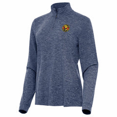 Club America Antigua Women's Master Quarter-Zip Pullover - Heather Navy sale