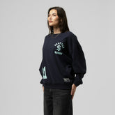 Seattle Kraken Mitchell & Ness Women's Vintage Crewneck Sweatshirt - Deep Sea Blue Sweatshirts
