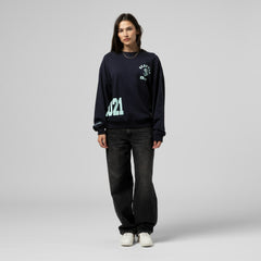 Seattle Kraken Mitchell & Ness Women's Vintage Crewneck Sweatshirt - Deep Sea Blue Sweatshirts