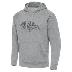 Baltimore Ravens Antigua Victory Hoodie - Heather Gray outlet
