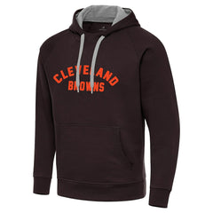 Cleveland Browns Antigua Victory Hoodie - Brown for sale
