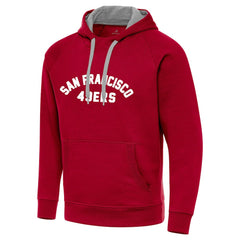 San Francisco 49ers Antigua Victory Hoodie - Scarlet sale