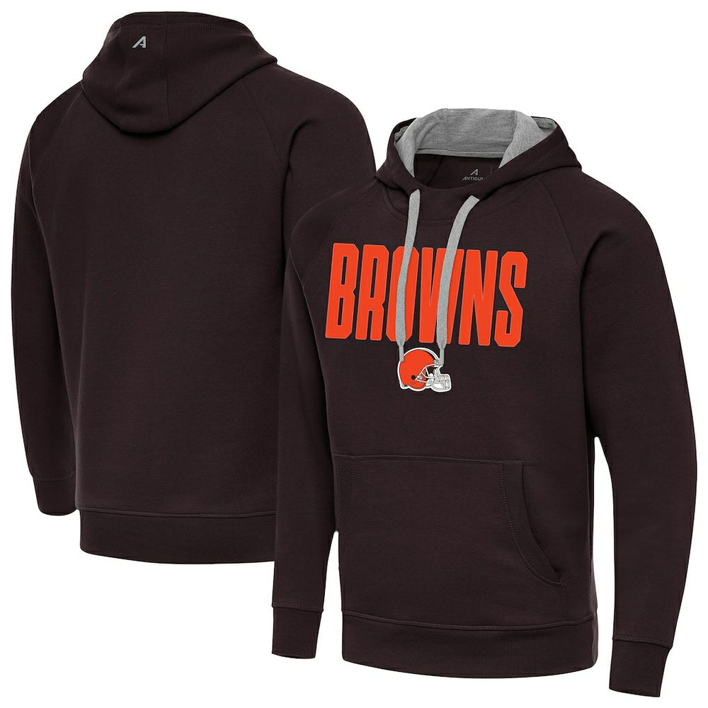 Cleveland Browns Antigua Victory Hoodie - Brown online