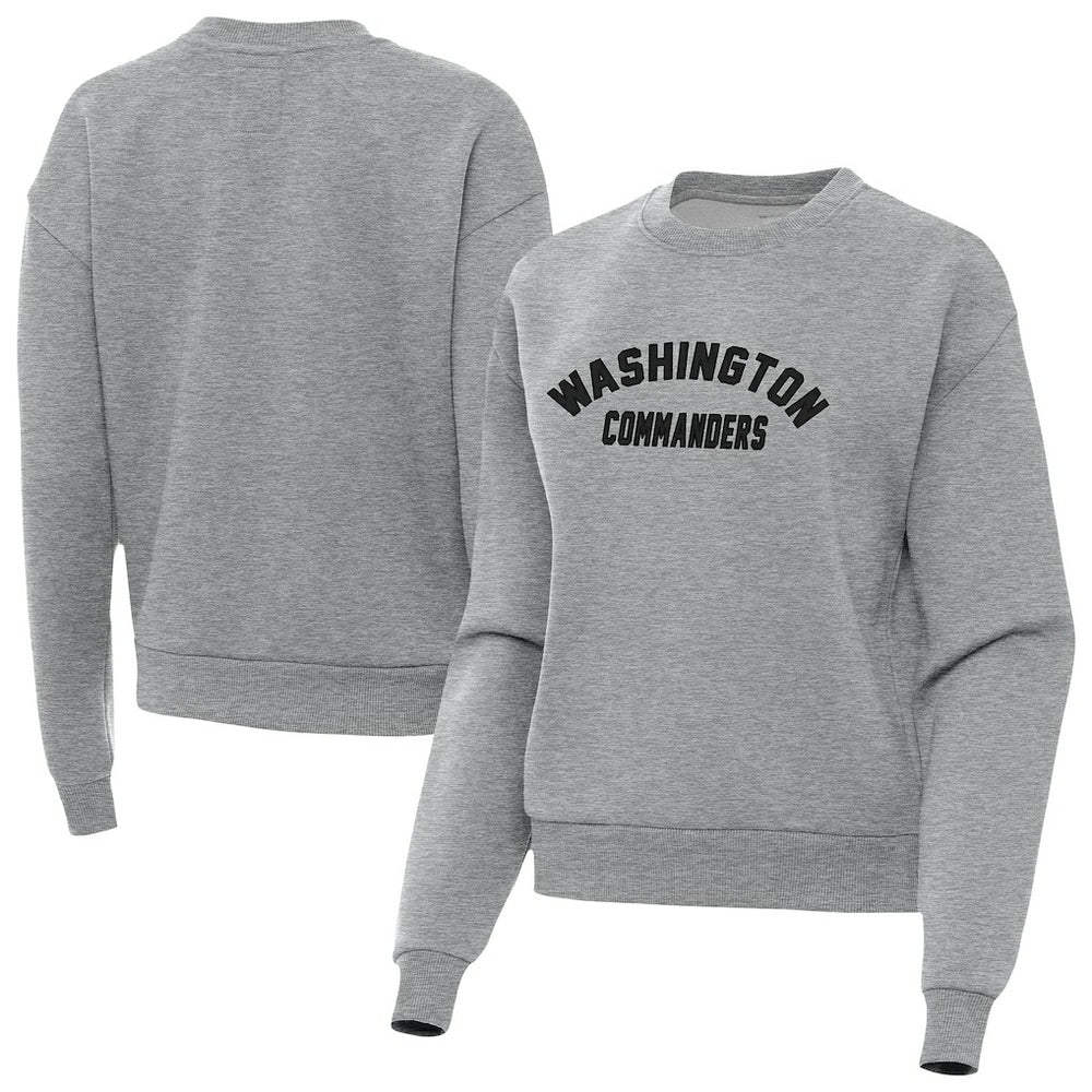 Washington Commanders Antigua Women's Victory Sweatshirt - Heather Gray sale