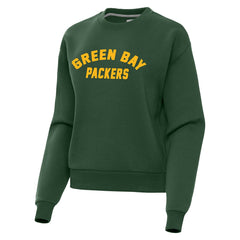Green Bay Packers Antigua Women's Victory Sweatshirt - Hunter Green on sale