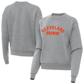 Cleveland Browns Antigua Women's Victory Sweatshirt - Heather Gray sale