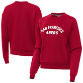 San Francisco 49ers Antigua Women's Victory Sweatshirt - Scarlet for sale