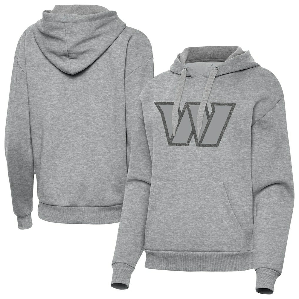 Washington Commanders Antigua Women's Victory Hoodie - Heather Gray discount