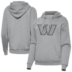 Washington Commanders Antigua Women's Victory Hoodie - Heather Gray discount