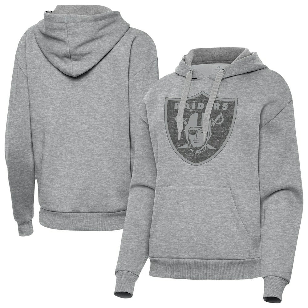 Las Vegas Raiders Antigua Women's Victory Hoodie - Heather Gray outlet