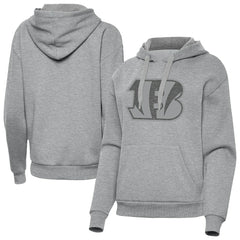Cincinnati Bengals Antigua Women's Victory Hoodie - Heather Gray outlet
