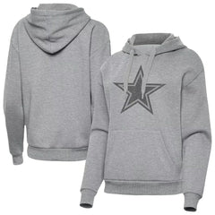 Dallas Cowboys Antigua Women's Victory Hoodie - Heather Gray on sale