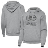 Green Bay Packers Antigua Women's Victory Hoodie - Heather Gray for sale