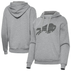 Buffalo Bills Antigua Women's Victory Hoodie - Heather Gray for sale