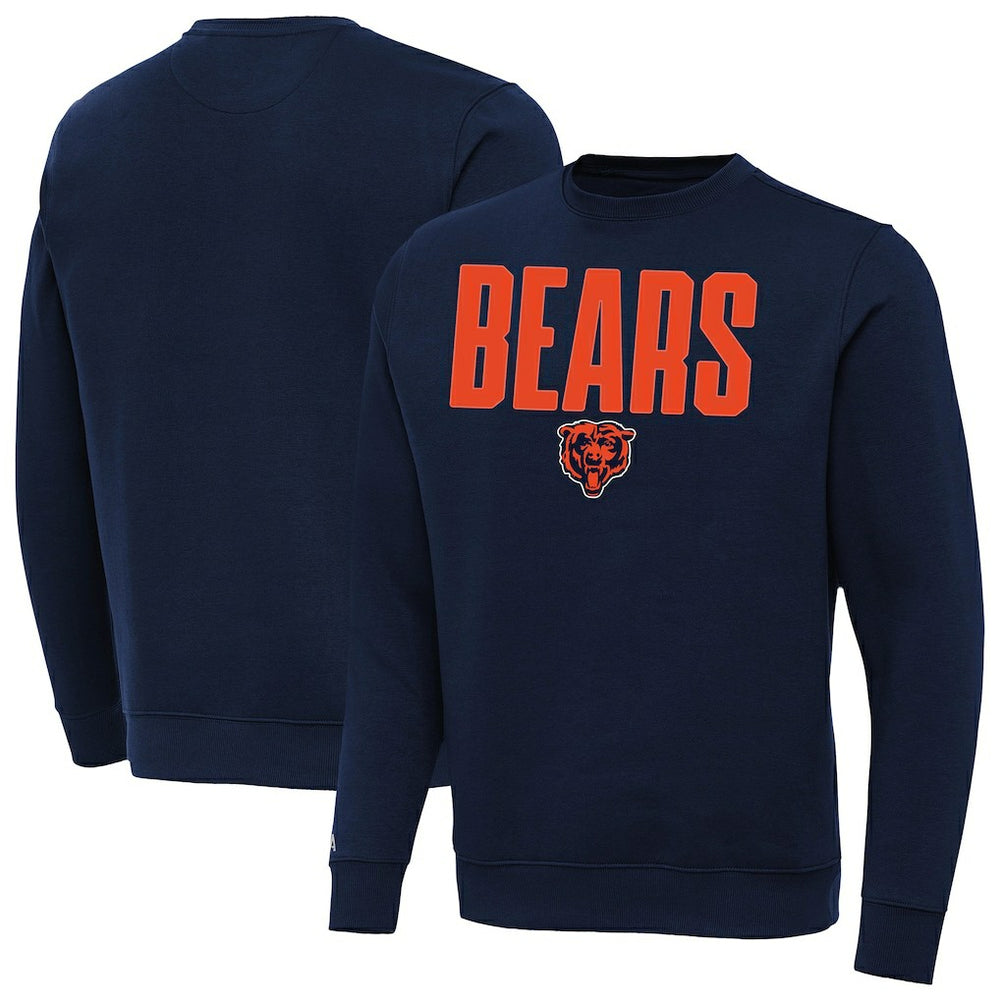 Chicago Bears Antigua Victory Sweatshirt - Navy cheap