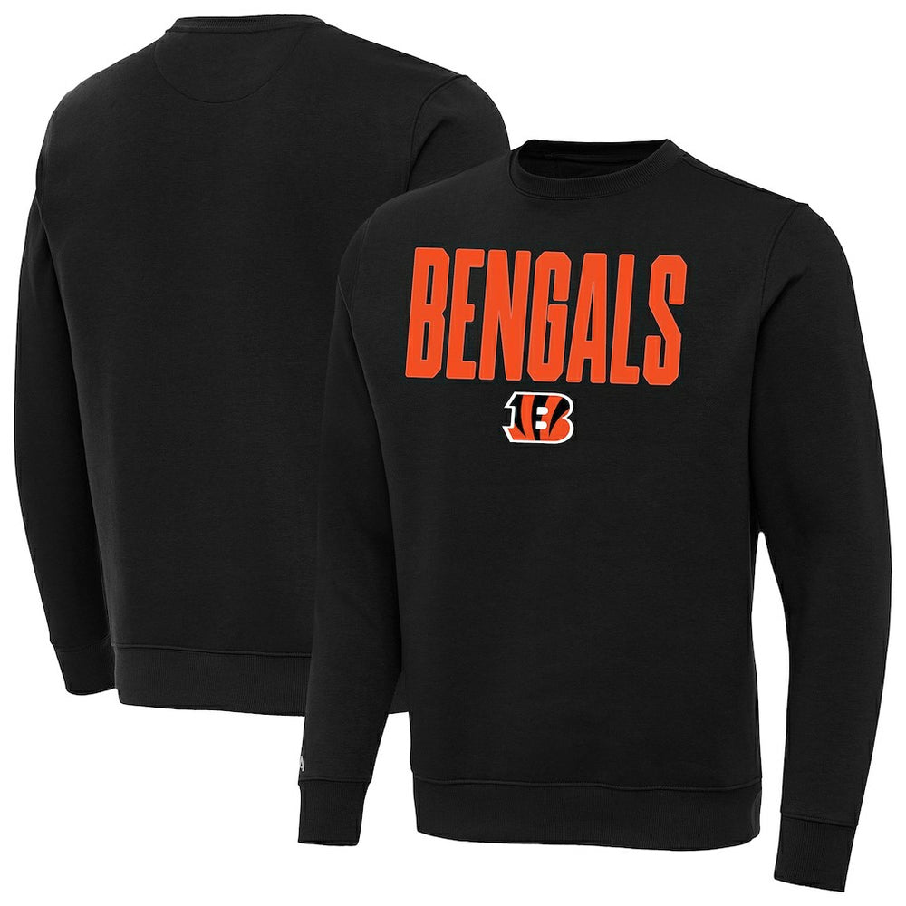 Cincinnati Bengals Antigua Victory Sweatshirt - Black cheap