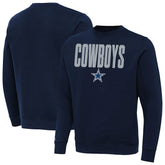 Dallas Cowboys Antigua Victory Sweatshirt - Navy cheap
