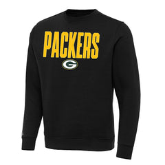 Green Bay Packers Antigua Victory Sweatshirt - Black discount
