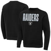 Las Vegas Raiders Antigua Victory Sweatshirt - Black for sale