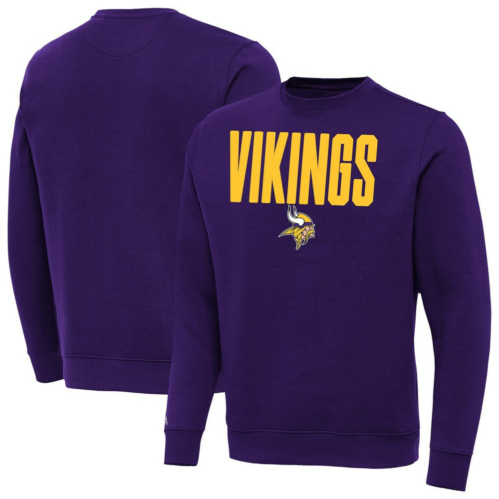 Minnesota Vikings Antigua Victory Sweatshirt - Purple for sale