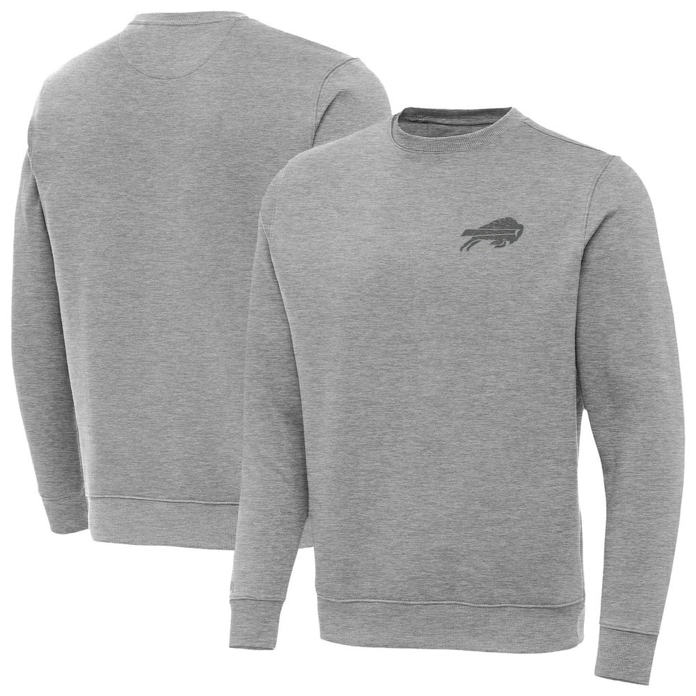 Buffalo Bills Antigua Victory Sweatshirt - Heather Gray on sale