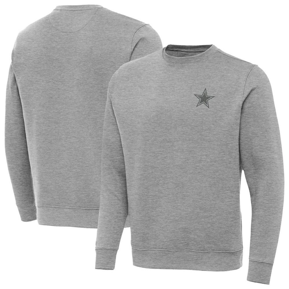 Dallas Cowboys Antigua Victory Sweatshirt - Heather Gray discount