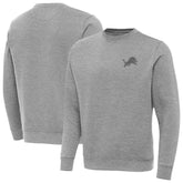 Detroit Lions Antigua Victory Sweatshirt - Heather Gray outlet