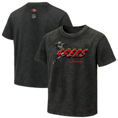 San Francisco 49ers EQUIHUA Retro T-Shirt - Black online