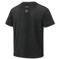 Los Angeles Chargers EQUIHUA Retro T-Shirt - Black sale