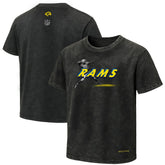 Los Angeles Rams EQUIHUA Retro T-Shirt - Black sale