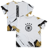 Germany National Team Vive La Fete Toddler Paint Brush T-Shirt for sale - White