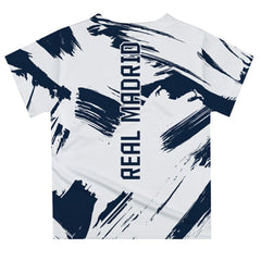 Real Madrid Vive La Fete Youth Paint Brush T-Shirt Discount - White