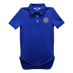 Chelsea Vive La Fete Infant Polo Bodysuit Discount - Royal