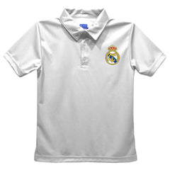 Real Madrid Vive La Fete Toddler Solid Polo Discount - White