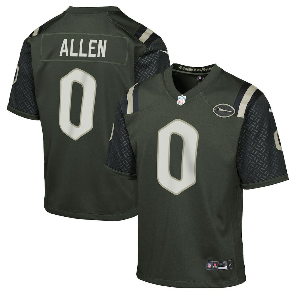 Braelon Allen New York Jets Youth 2025 Rivalries Collection Game Jersey - Gotham Green on sale