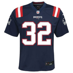 TreVeyon Henderson New England Patriots Youth Team Game Jersey - Navy online