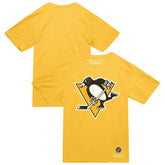 Pittsburgh Penguins Mitchell & Ness Heritage T-Shirt - Gold T-shirts