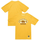 Boston Bruins Mitchell & Ness Heritage T-Shirt - Gold T-shirts
