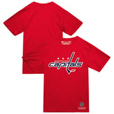 Washington Capitals Mitchell & Ness Heritage T-Shirt - Red T-shirts