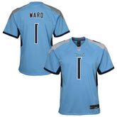 Cameron Ward Tennessee Titans Youth Team Game Jersey - Light Blue outlet